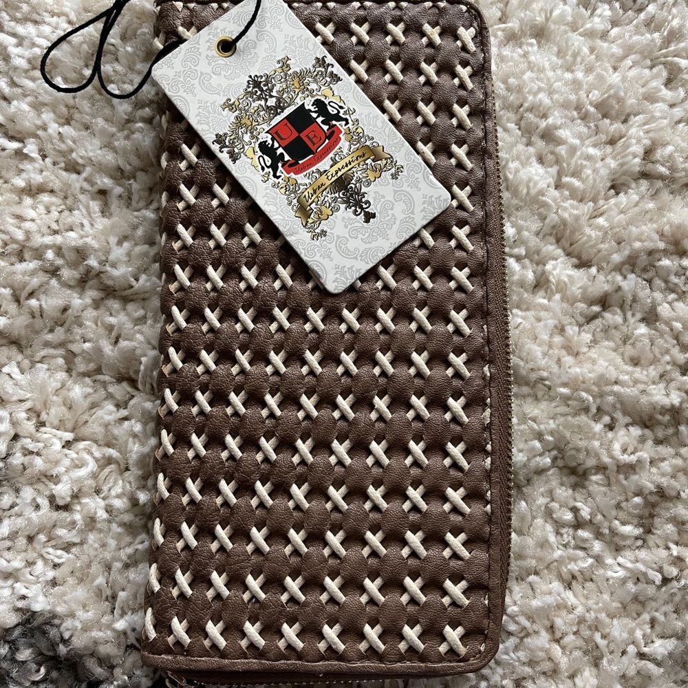 Urban  expressions vegan leather wallet